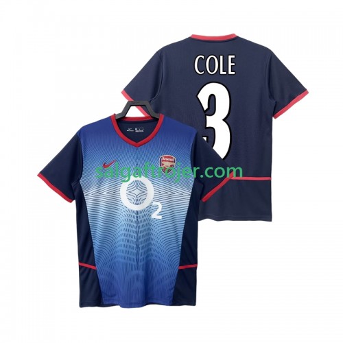 Arsenal COLE 3 2004 Fodboldtrøjer Retro Udebanesæt 2002 Kort ærmer Arsenal COLE 3 2004 Fodboldtrøjer Retro Udebanesæt 2002 Kort ærmer